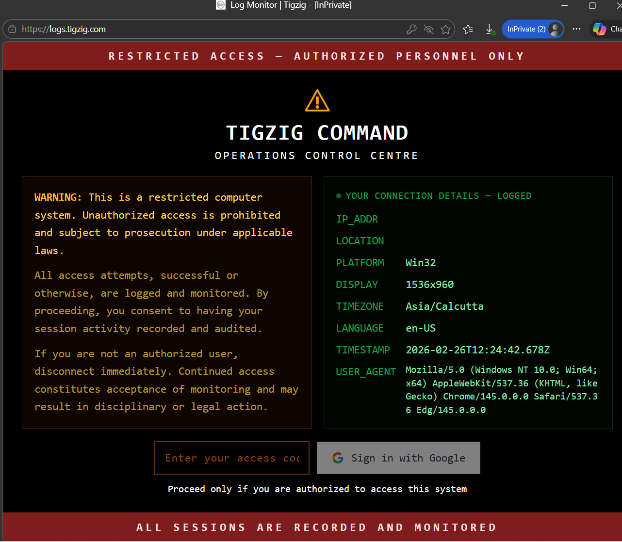 TigZig Command